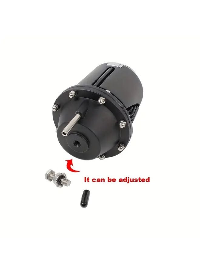 Silvery Aluminum Universal Adjustable Blow Off Valve For Modified Car Racing Exhaust System - Image 3